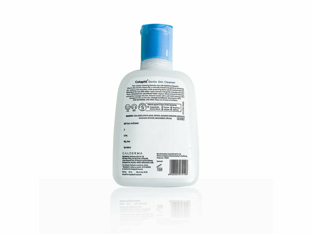Cetaphil Gentle Skin Cleanser Dry to Normal, Sensitive Skin - Clinikally