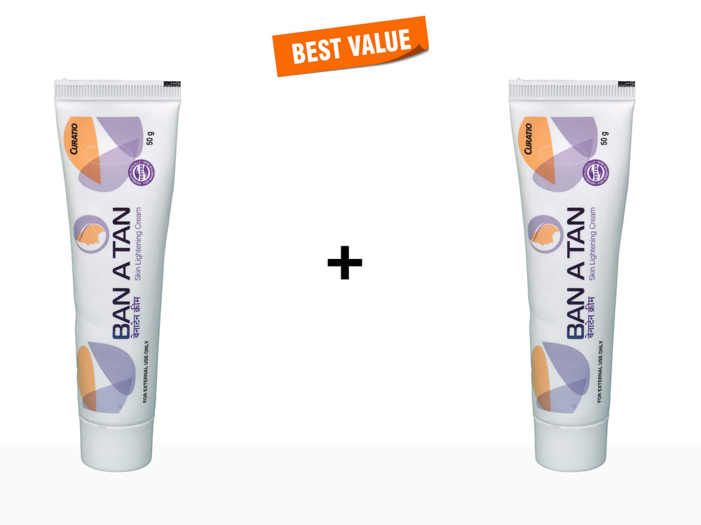 Curatio Ban A Tan Skin Lightening Cream - Clinikally
