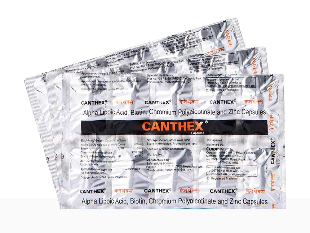 Curatio Canthex Capsules - Clinikally