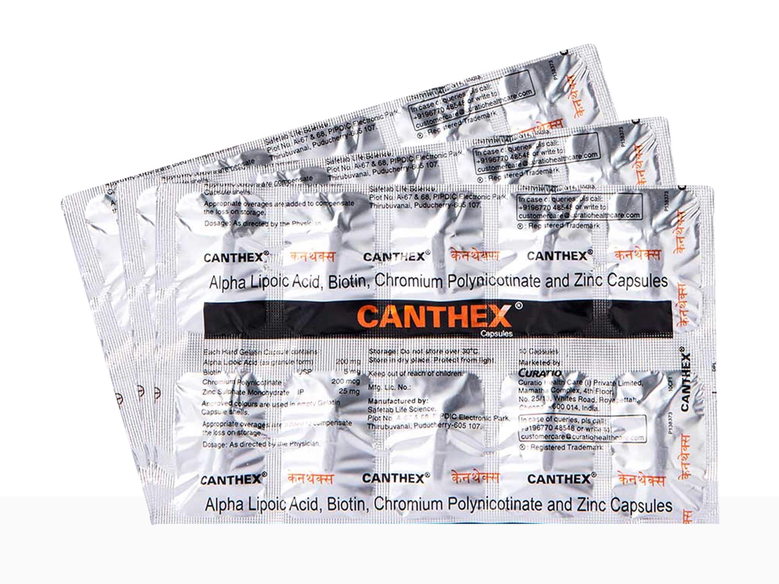 Curatio Canthex Capsules - Clinikally