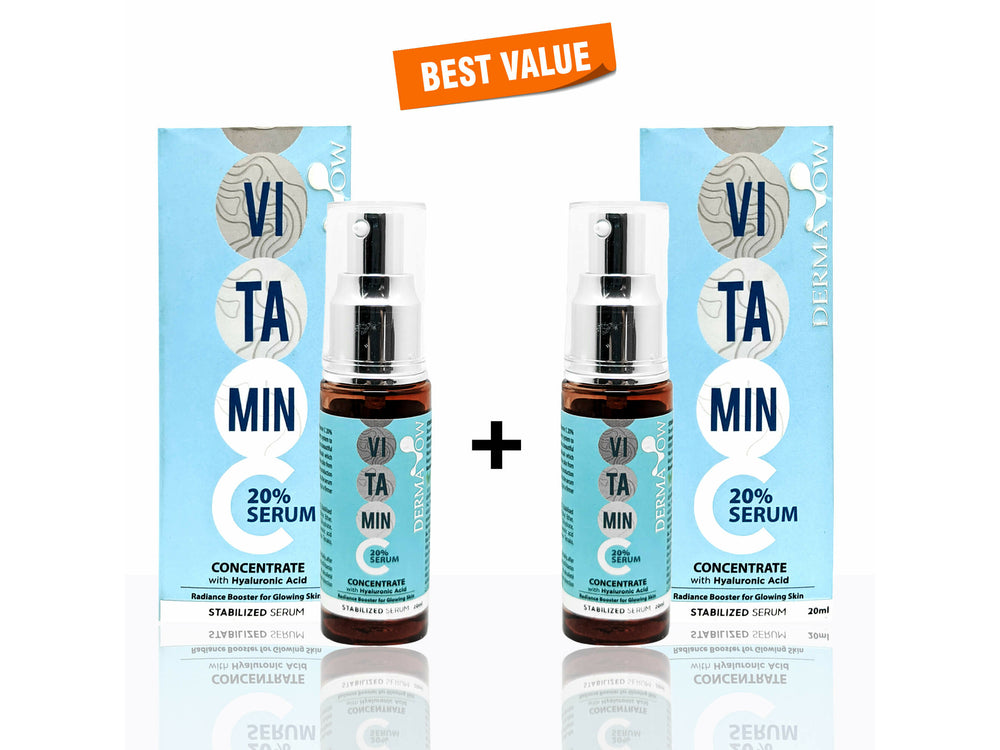 DermaVow Vitamin C Stabilized Serum (20%)-Clinikally