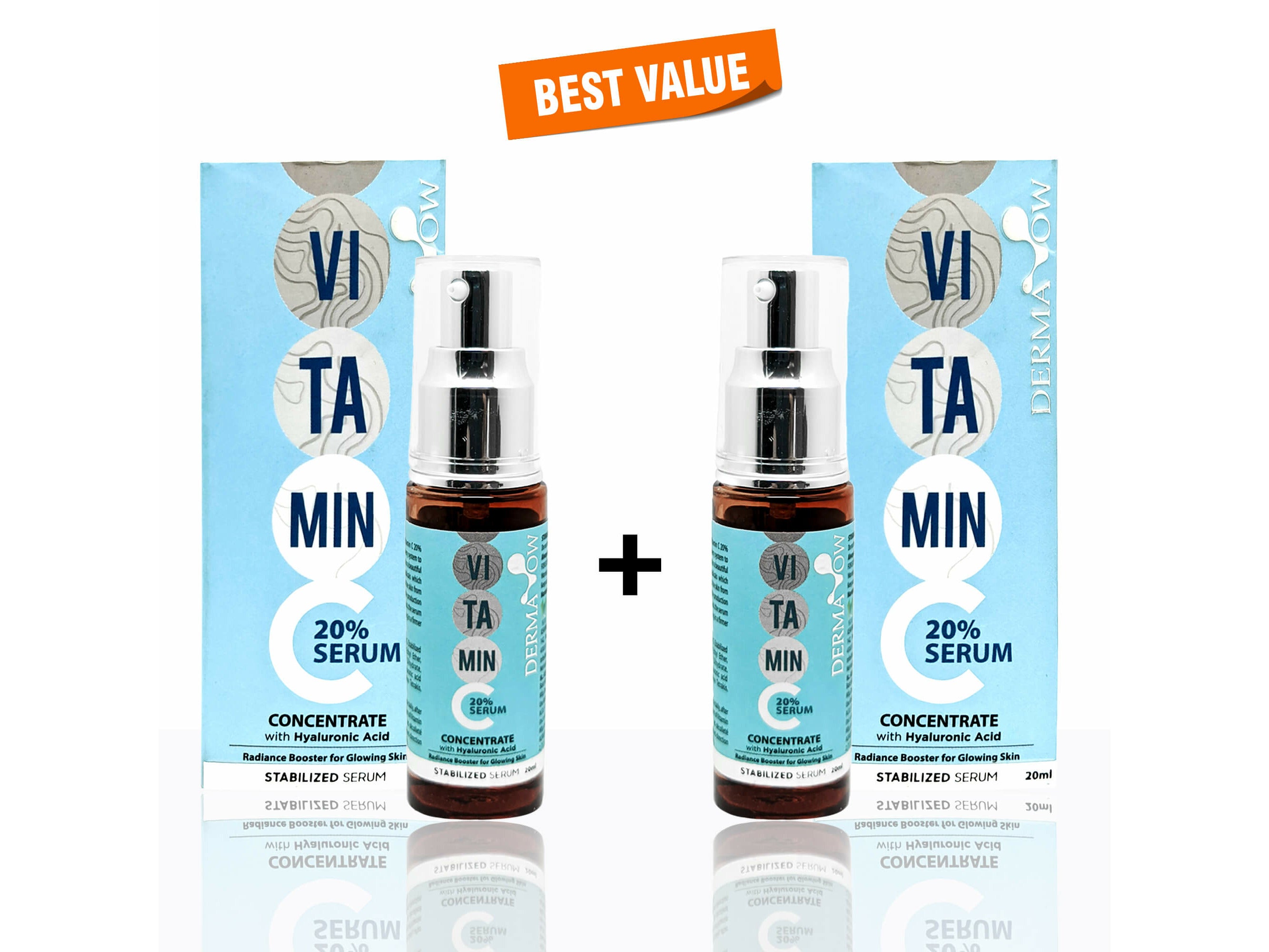 DermaVow Vitamin C Stabilized Serum (20%)-Clinikally