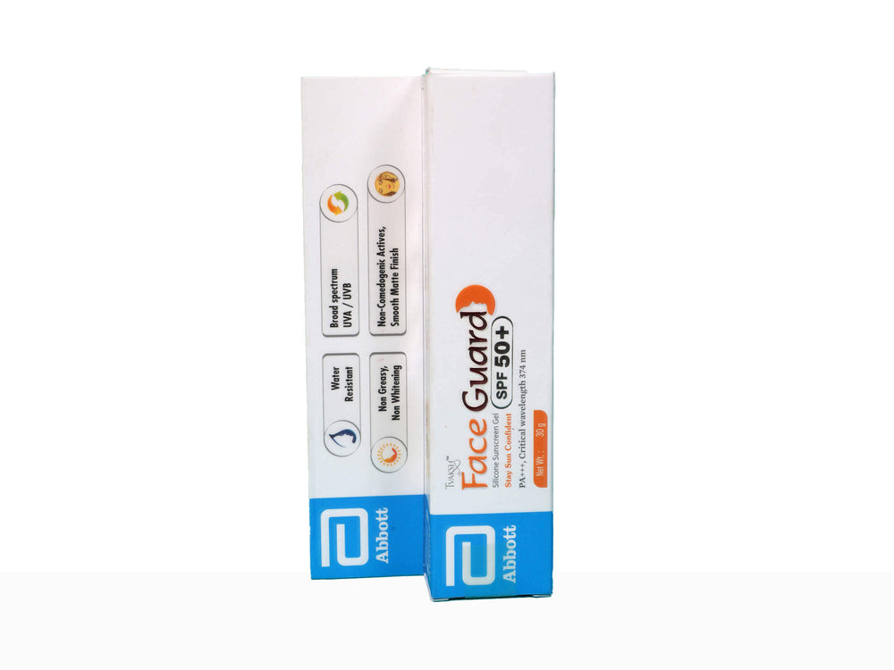 Face Guard spf 50+ (silicone sunscreen gel) - Clinikally