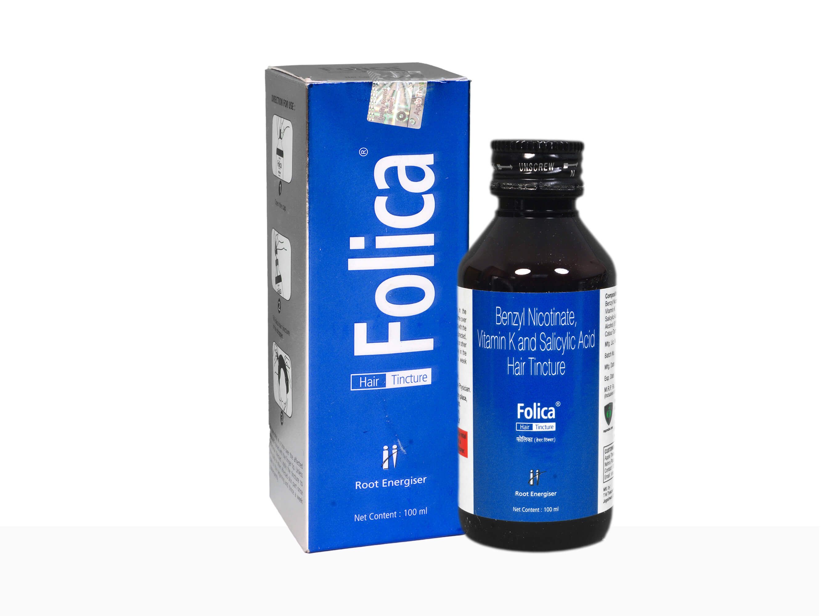 Folica hair tincture - Clinikally