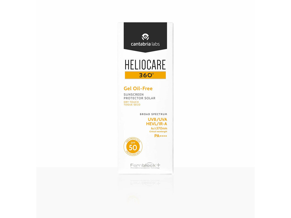 Heliocare 360 Gel Oil-Free Sunscreen Protector Solar Dry Touch SPF 50/PA++++ - Clinikally