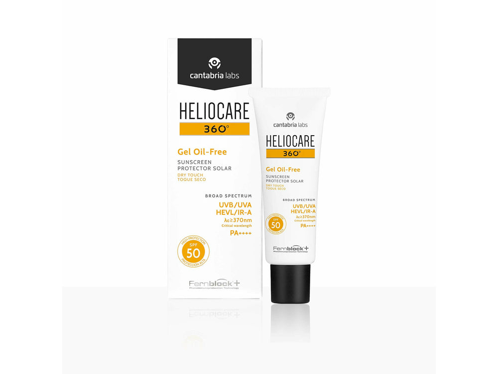 Heliocare 360 Gel Oil-Free Sunscreen Protector Solar Dry Touch SPF 50/PA++++ - Clinikally