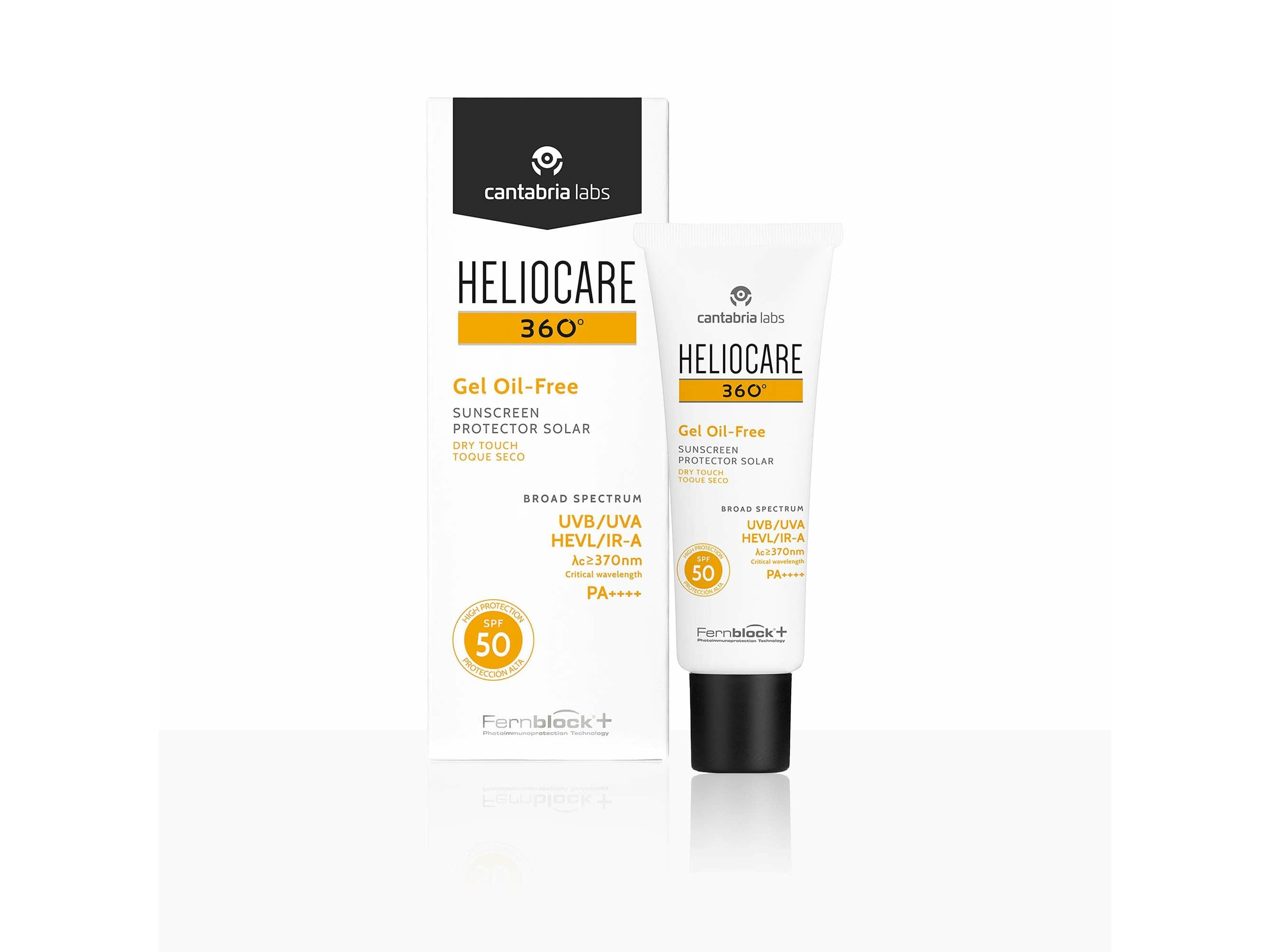 Heliocare 360 Gel Oil-Free Sunscreen Protector Solar Dry Touch SPF 50/PA++++ - Clinikally