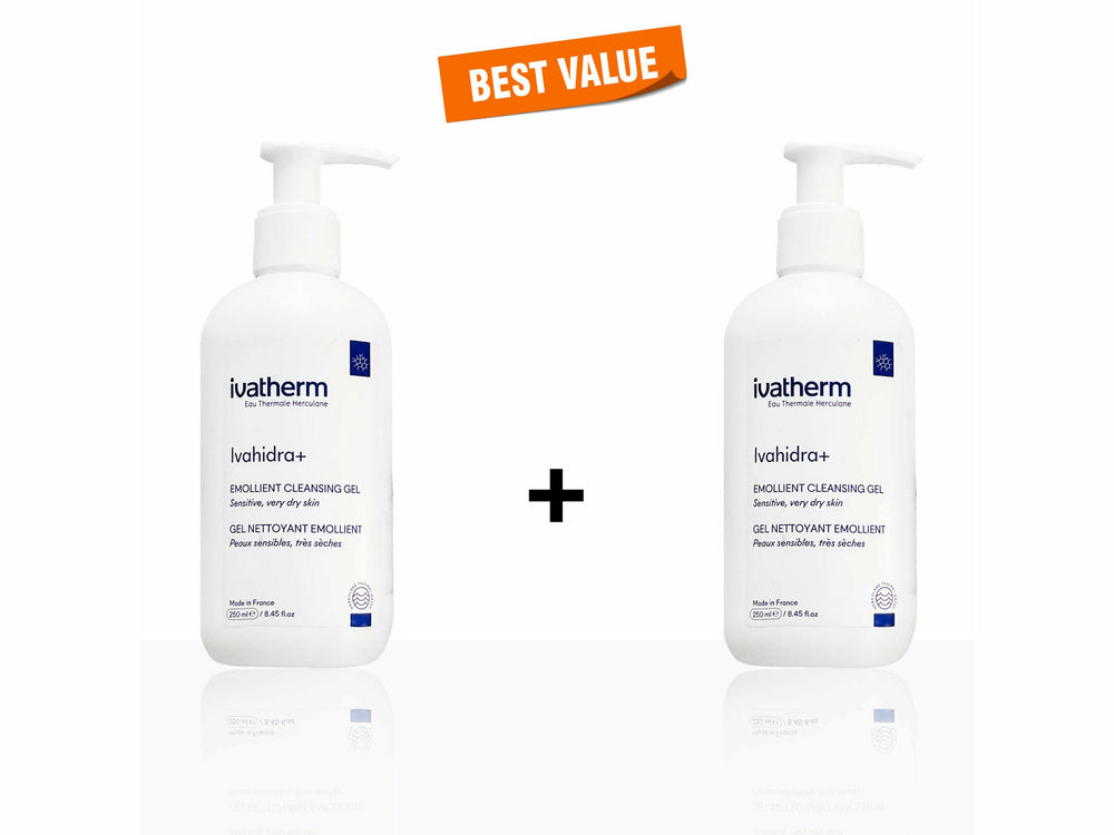 Ivatherm Ivahidra+ Emollient Cleansing Gel - Clinikally