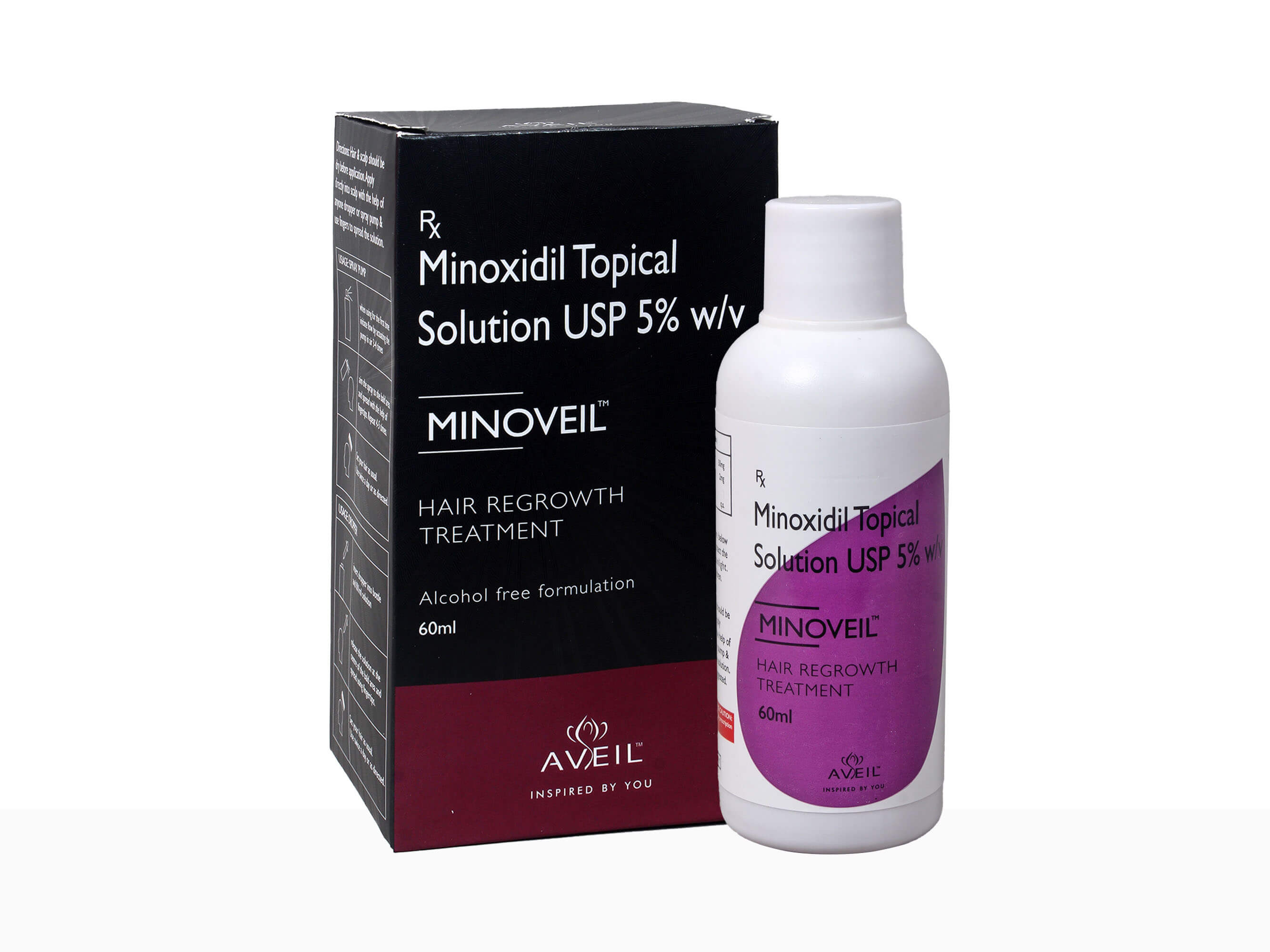 Aveil Hair Regrowth Minoveil 5% - Clinikally