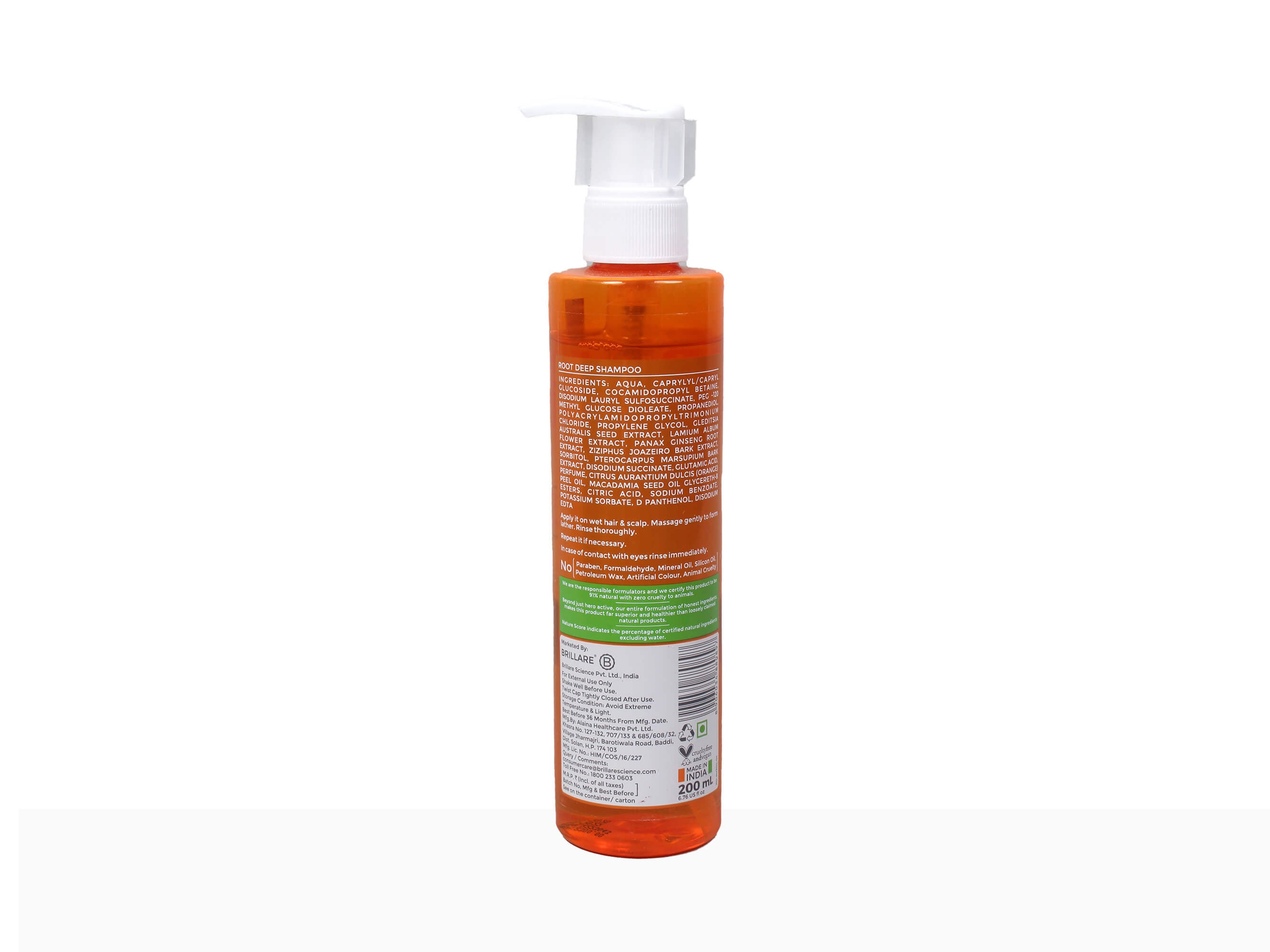 Root Deep Sulphate Free Shampoo - Clinikally
