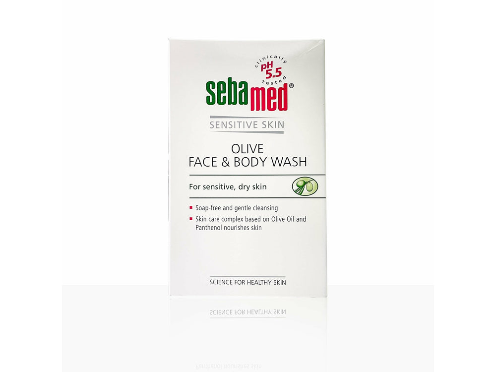 Sebamed Olive Face & Body Wash pH 5.5 - Clinikally