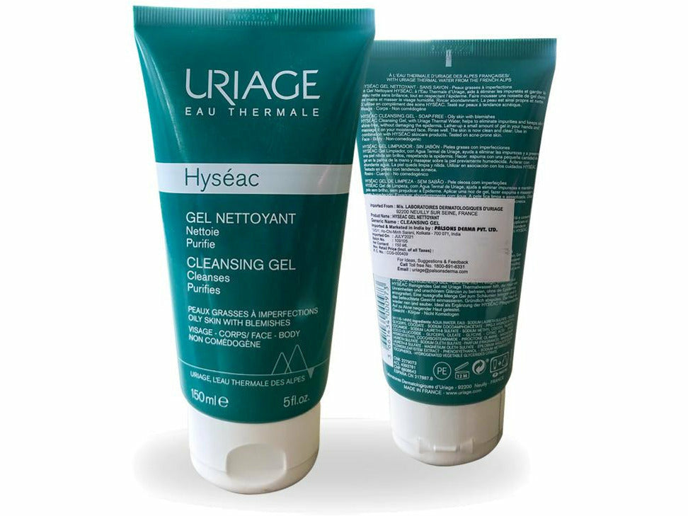 Uriage Hyseac Nettoyant Cleansing Gel-Clinikally