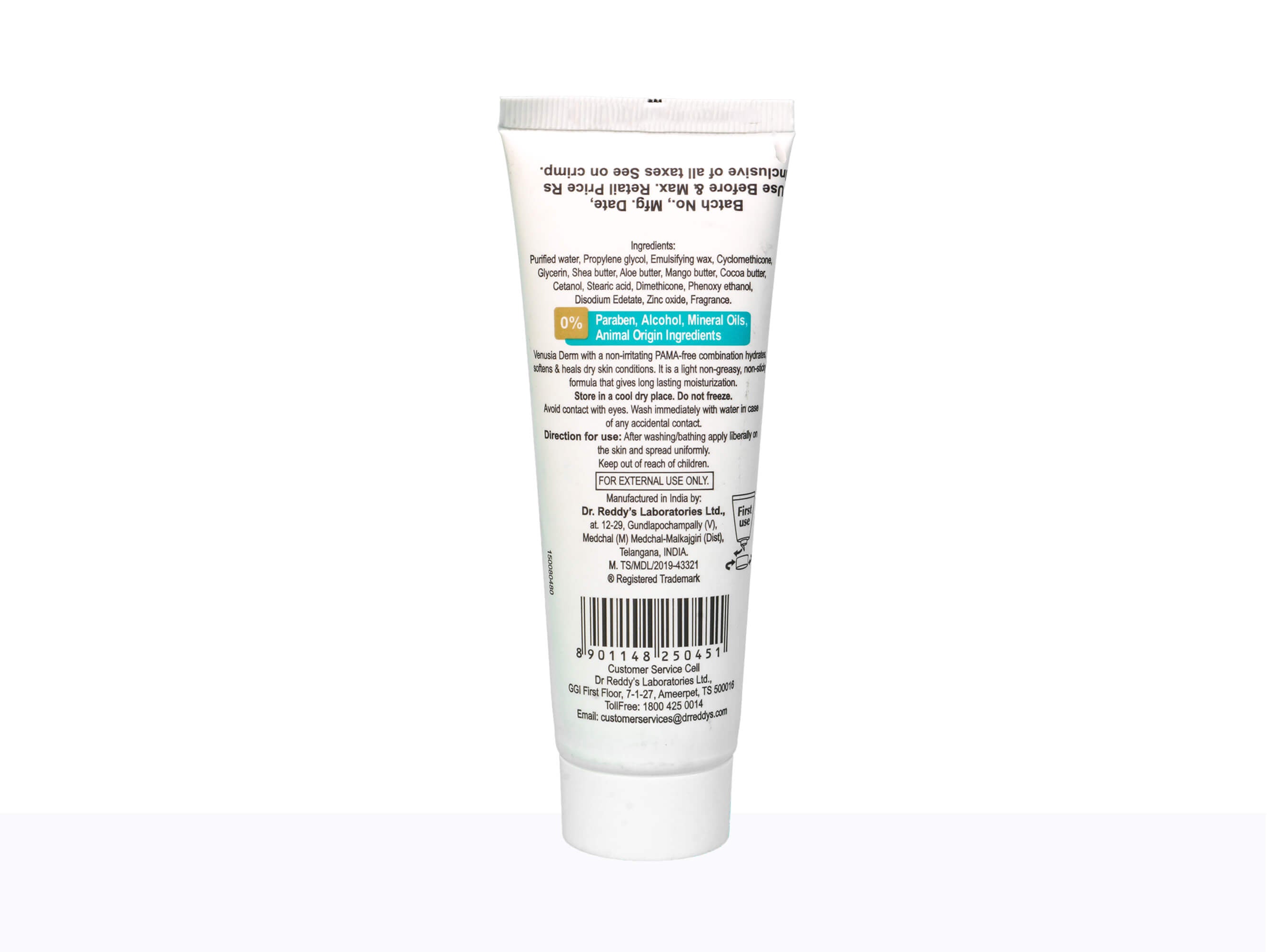 Venusia Derm Face & Body Moisturizing Cream - Clinikally