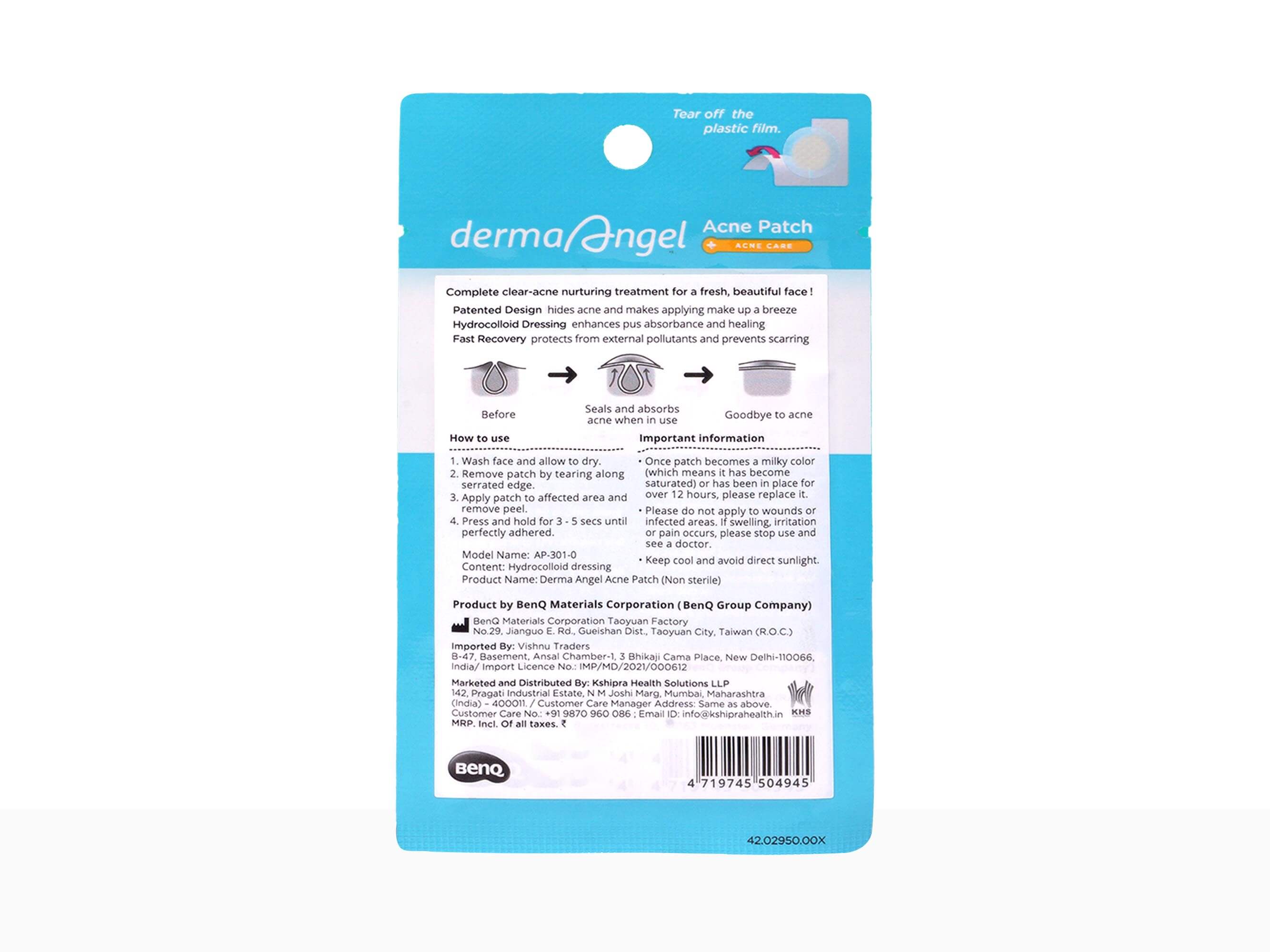 Derma Angel Acne Patch (Day Usage) - Clinikally