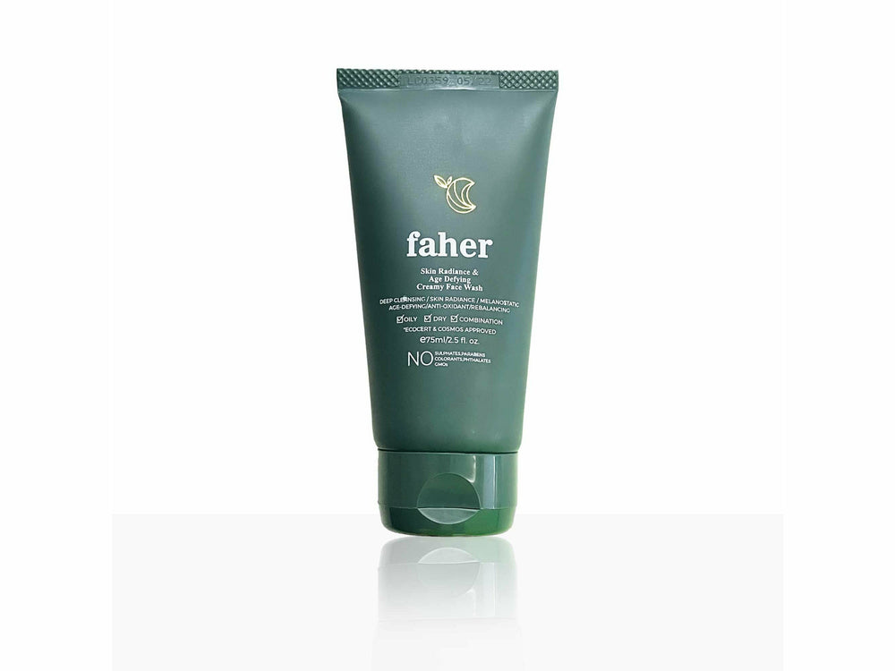 faher Skin radiance & Age defying Creamy Face Wash - Clinikally