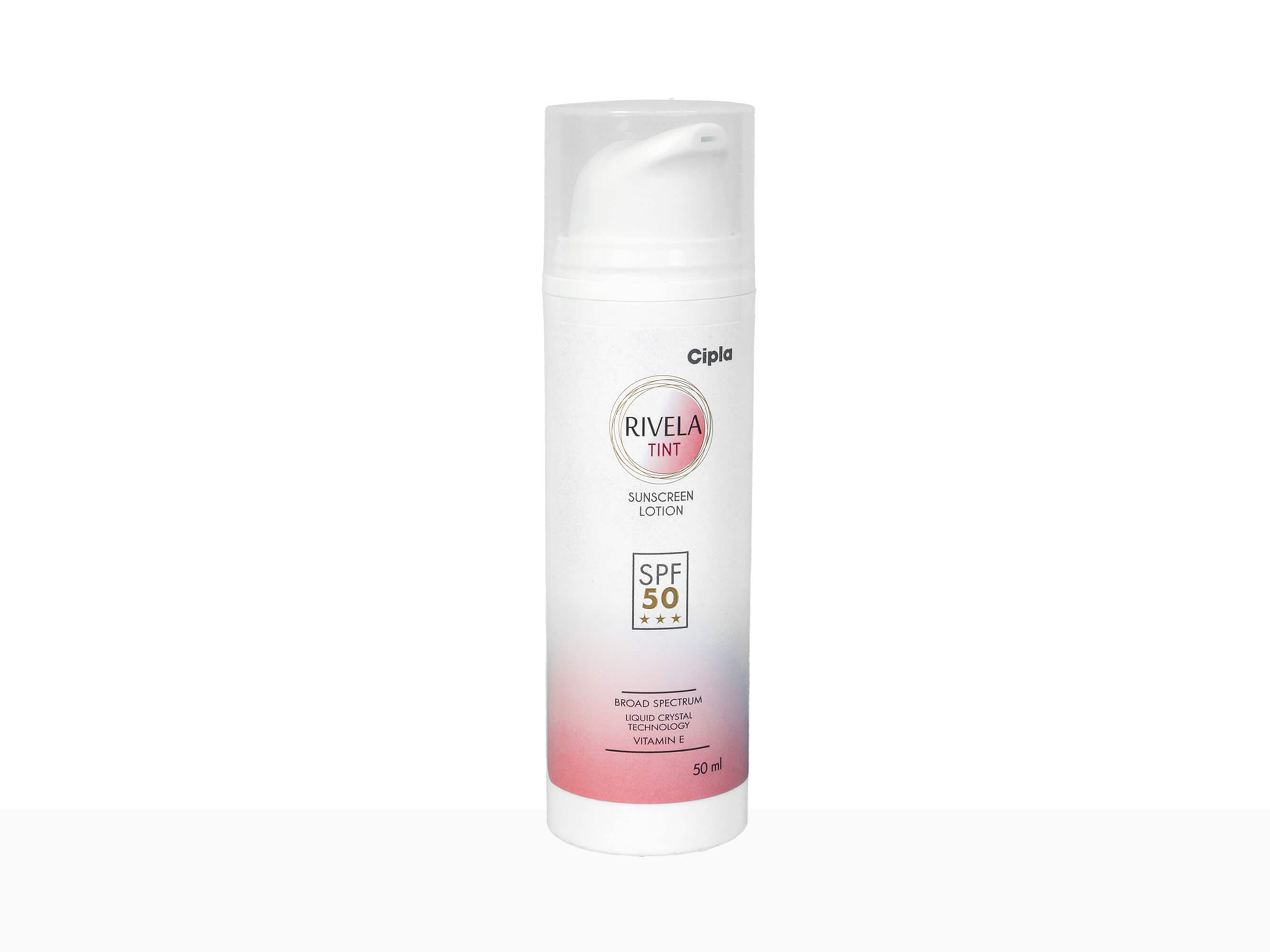 Rivela Tint Sunscreen Lotion SPF 50-Clinikally