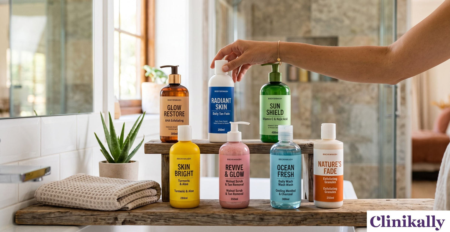 Best body washes for tan removal