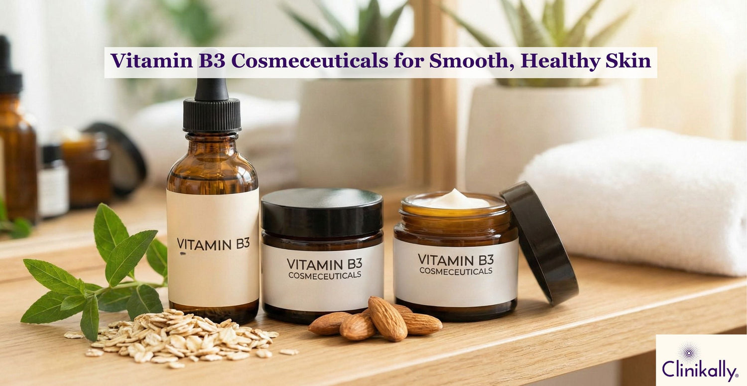 Vitamin B3 Cosmeceuticals for Smooth, Healthy Skin