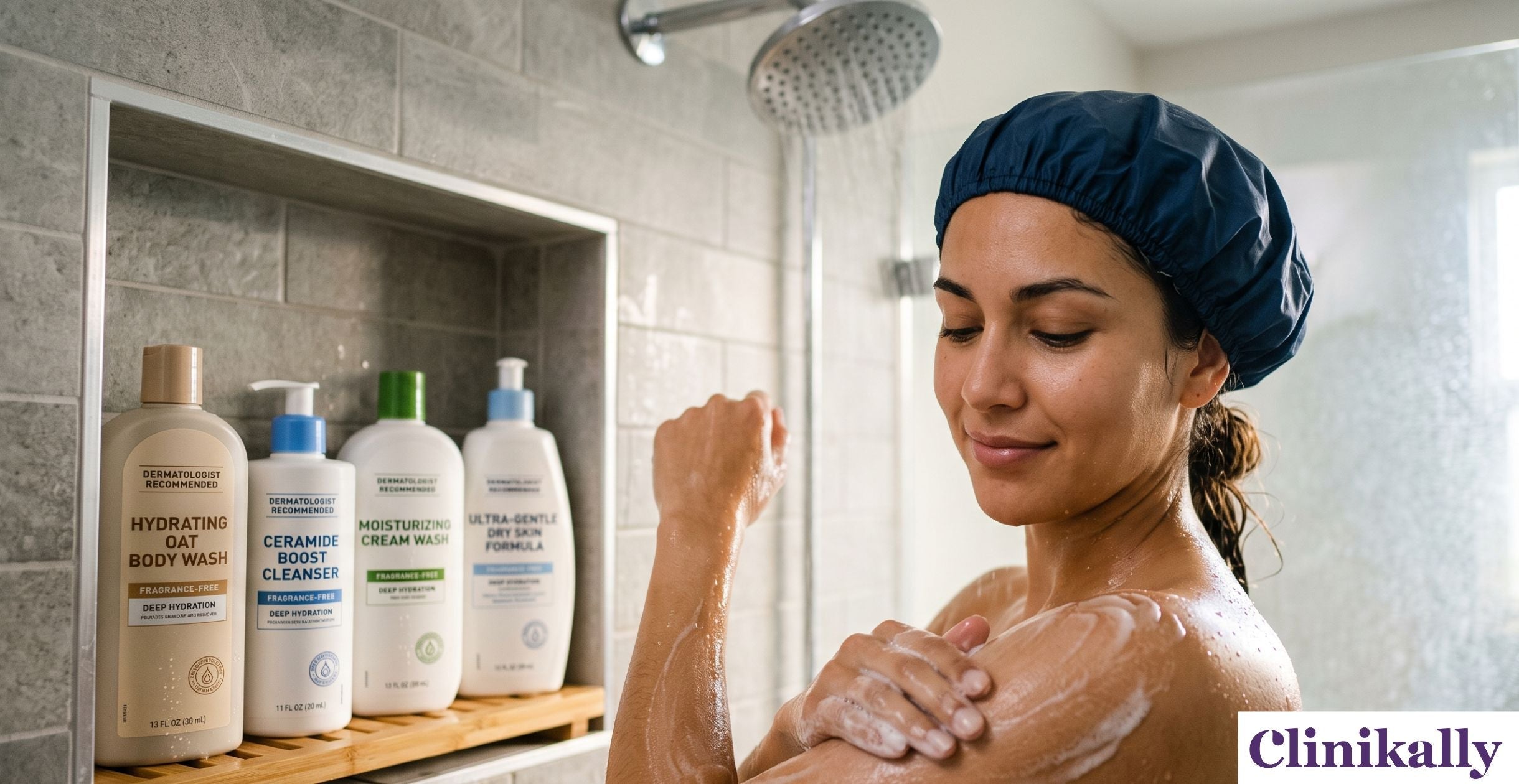 Dermatologist-recommended body washes for dry skin