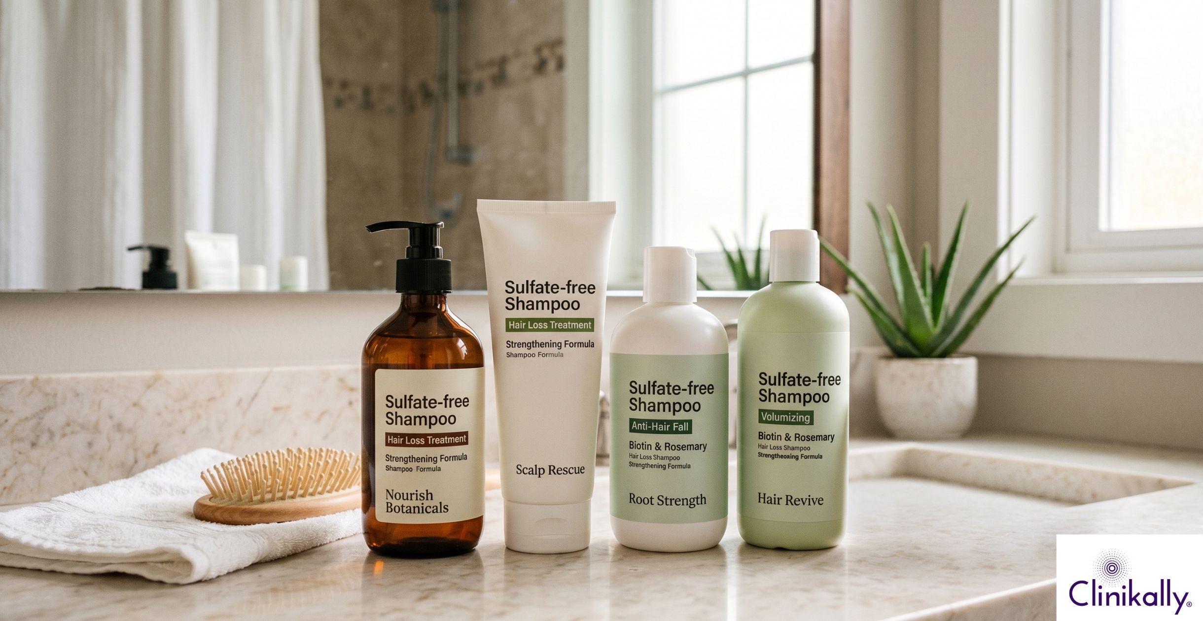 Best Sulfate-free Shampoos for Hair Loss