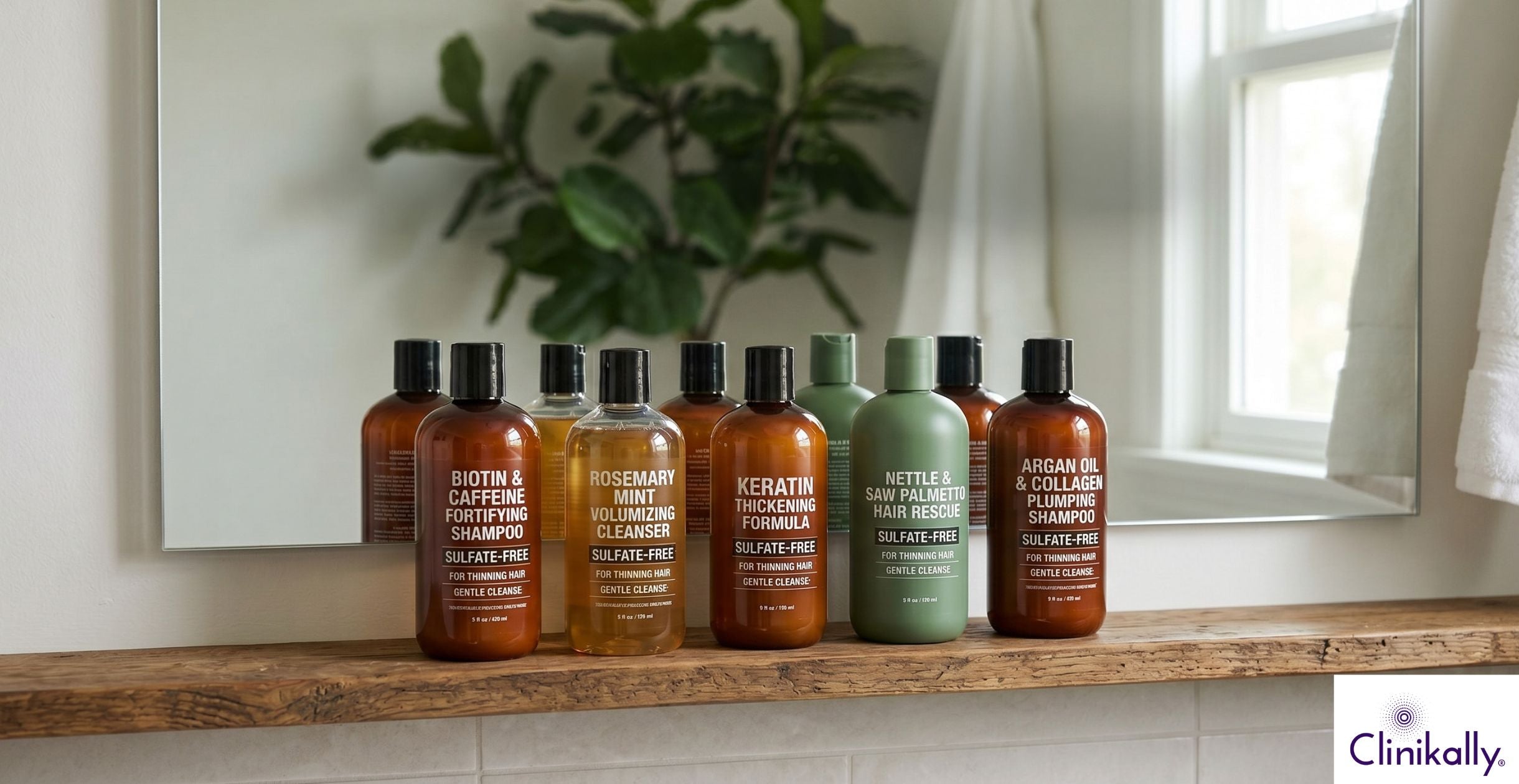 Sulfate-free shampoos for thinning hair