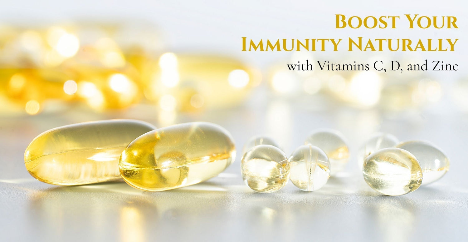 Boost Your Immunity Naturally with Vitamins C, D, and Zinc