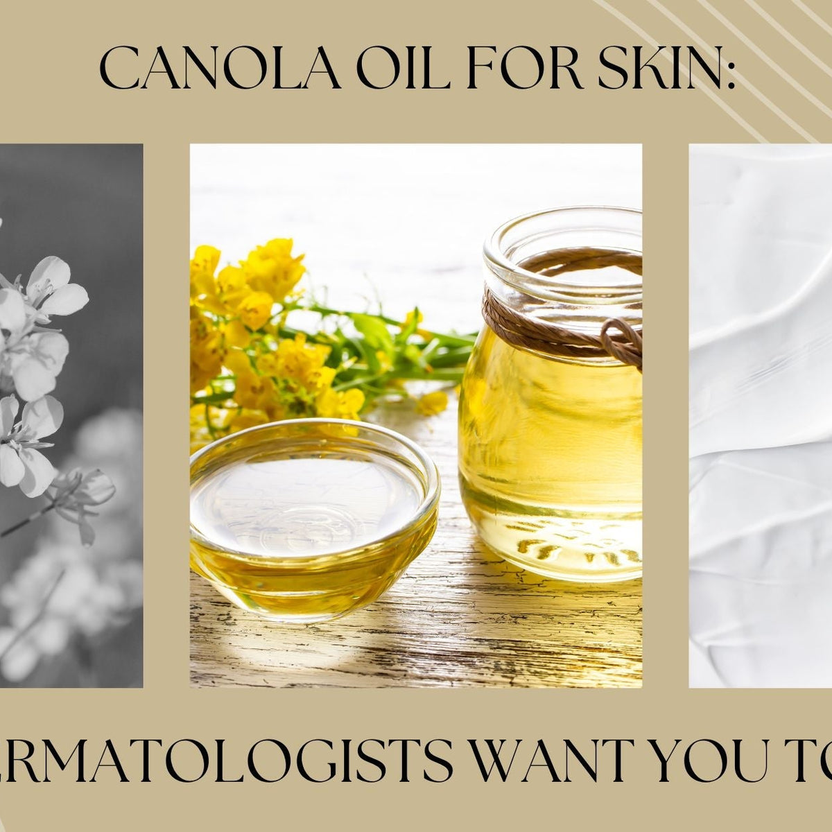 Canola Oil for Skin: What Dermatologists Want You to Know | Clinikally
