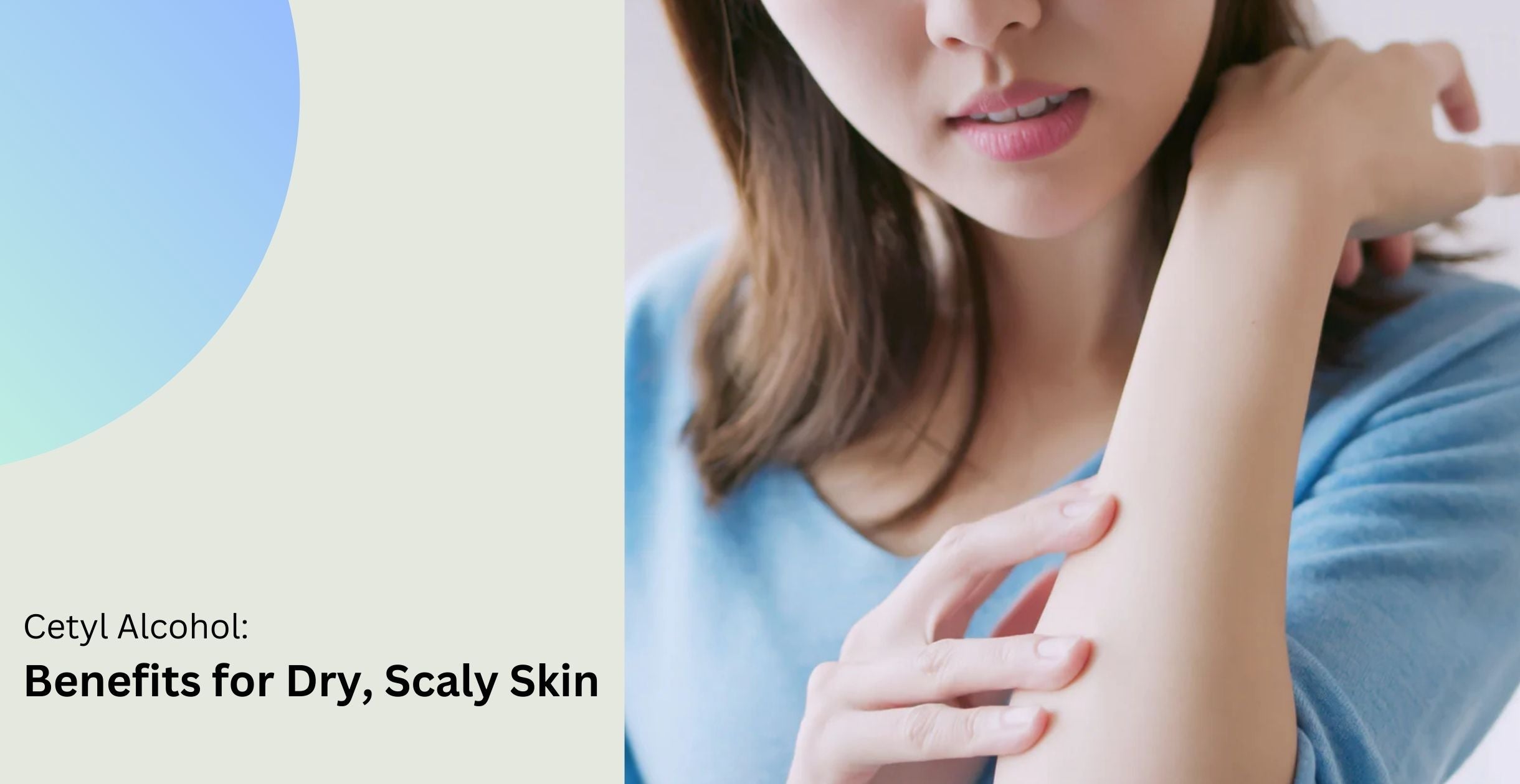 Cetyl alcohol for skin