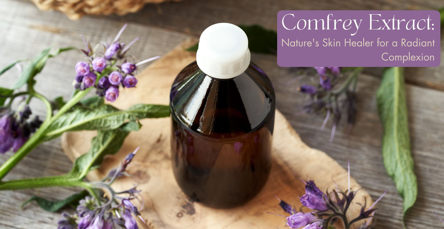 Comfrey Extract: Nature's Skin Healer for a Radiant Complexion
