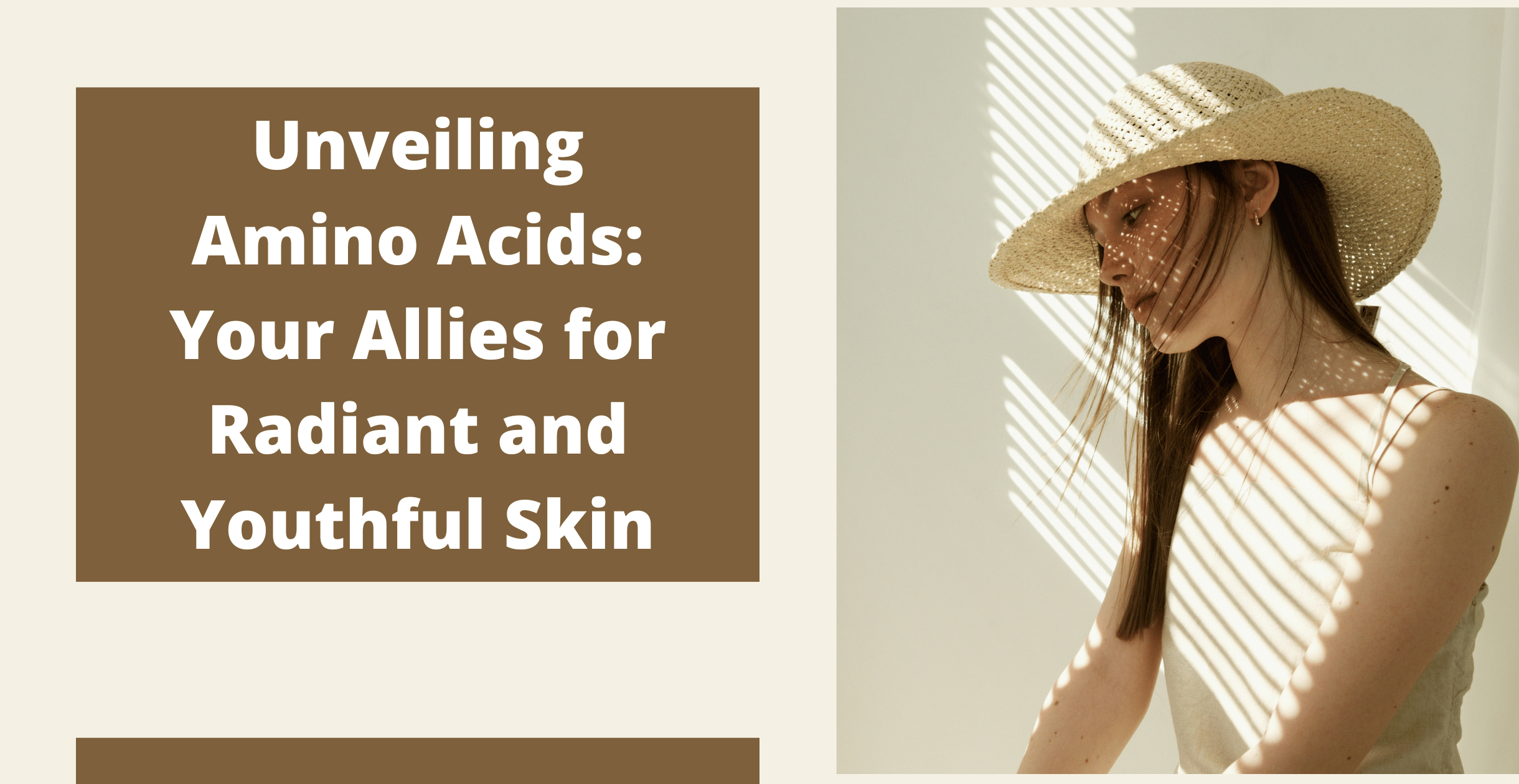 Unveiling Amino Acids: Your Allies for Radiant and Youthful Skin