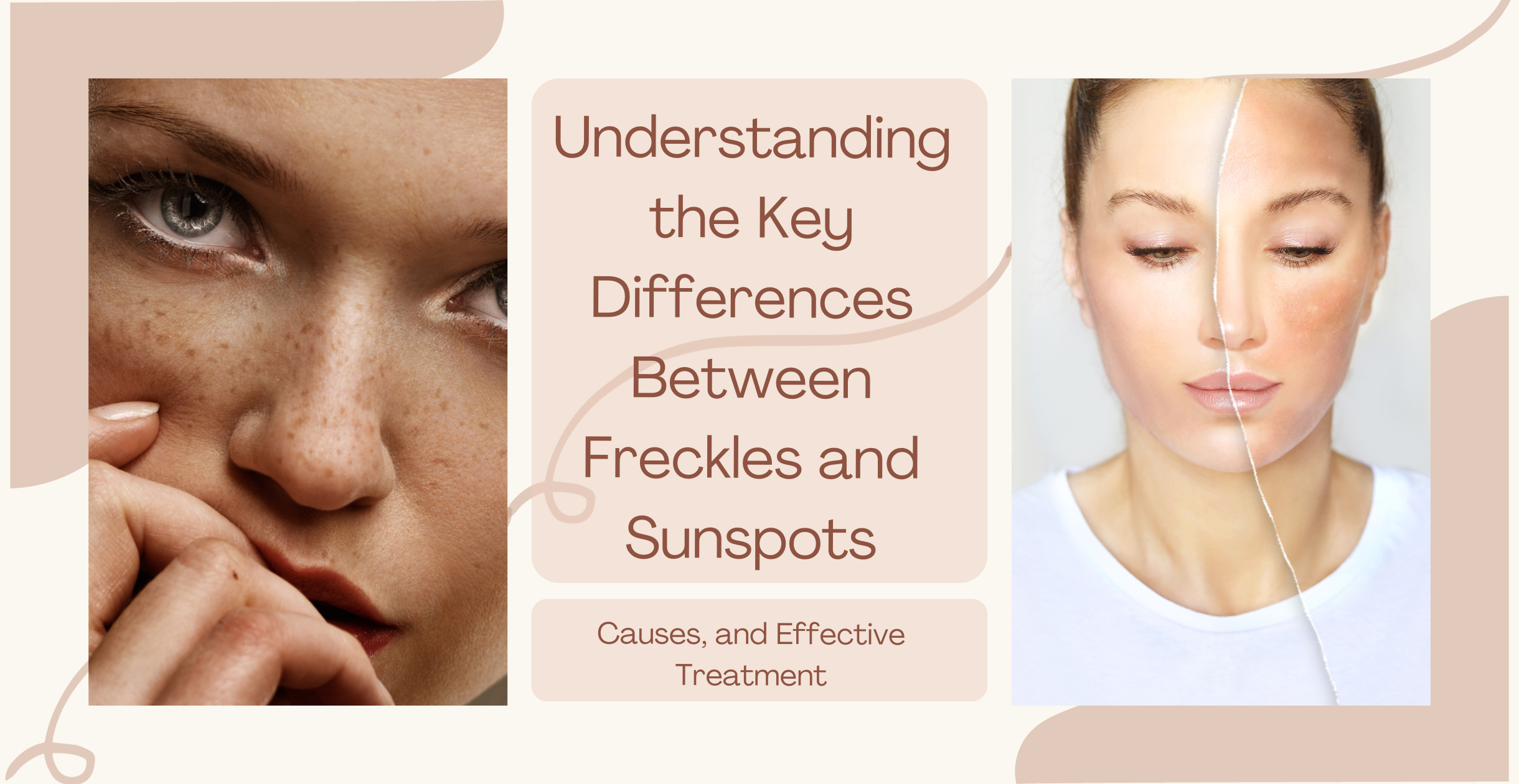 Understanding the Key Differences Between Freckles and Sunspots