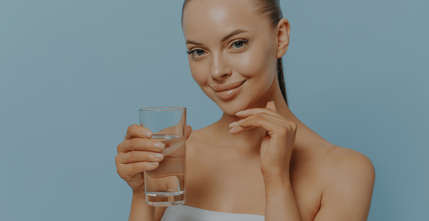 Benefits of drinking water for skin
