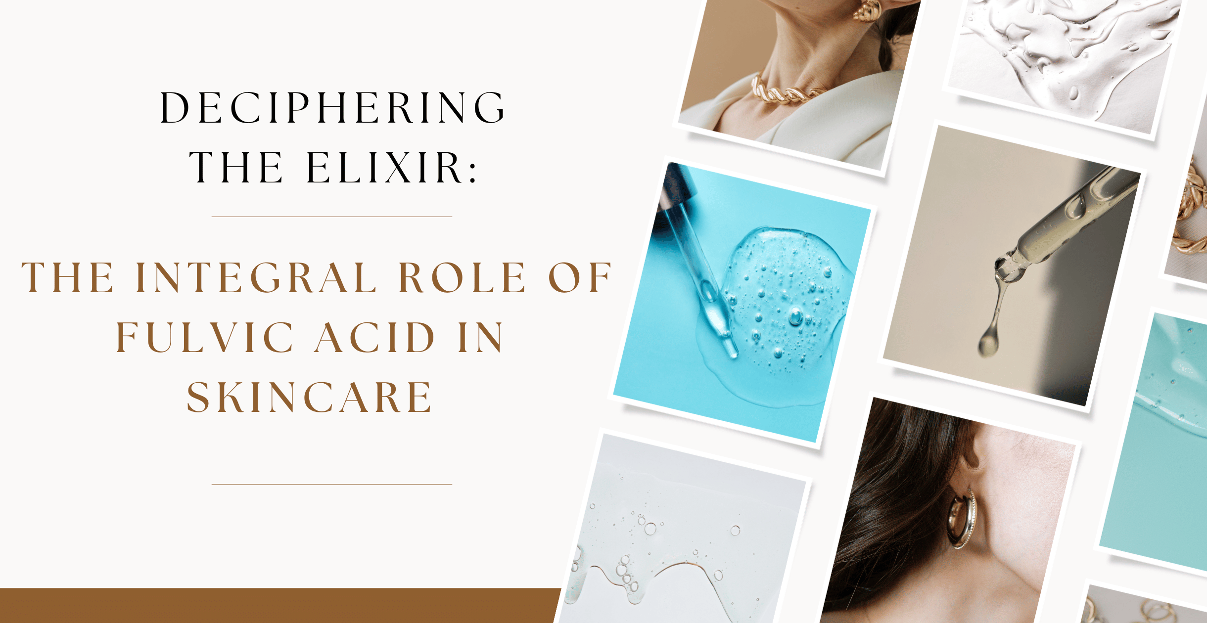 Deciphering the Elixir: The Integral Role of Fulvic Acid in Skincare