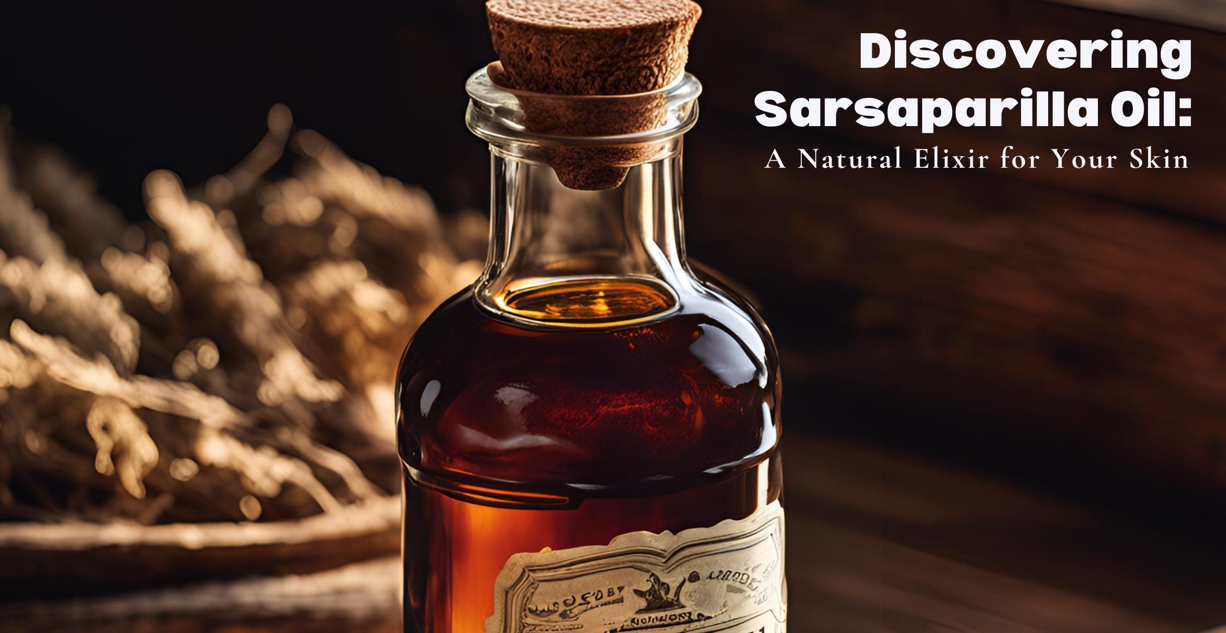 Discovering Sarsaparilla Oil: A Natural Elixir for Your Skin