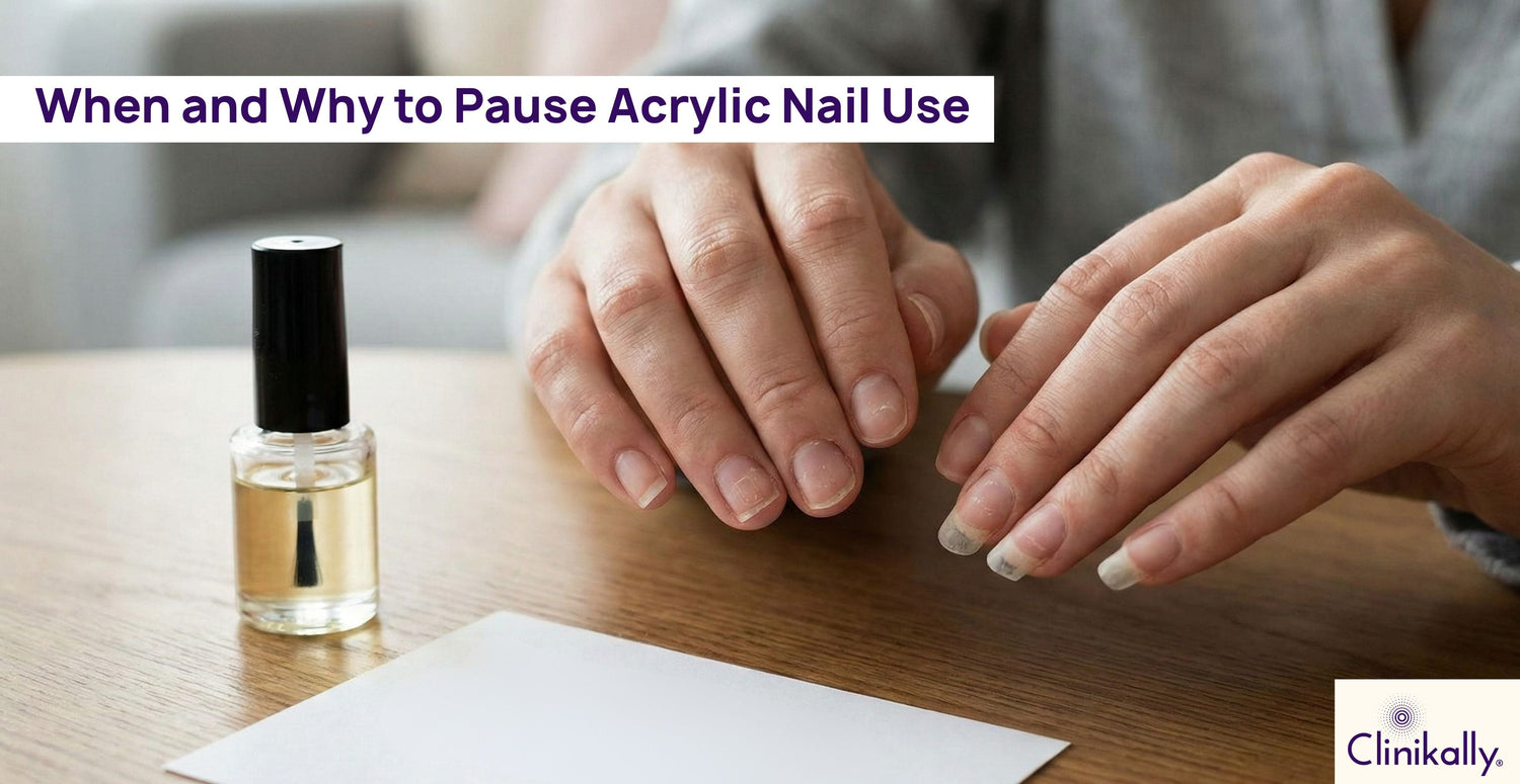 When and Why to Pause Acrylic Nail Use