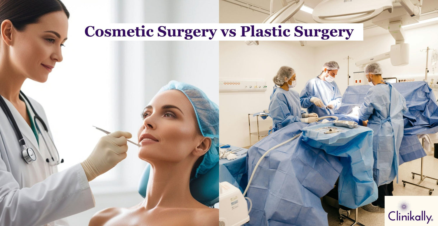 Cosmetic Surgery vs. Plastic Surgery: A Complete Guide to Understand the Difference