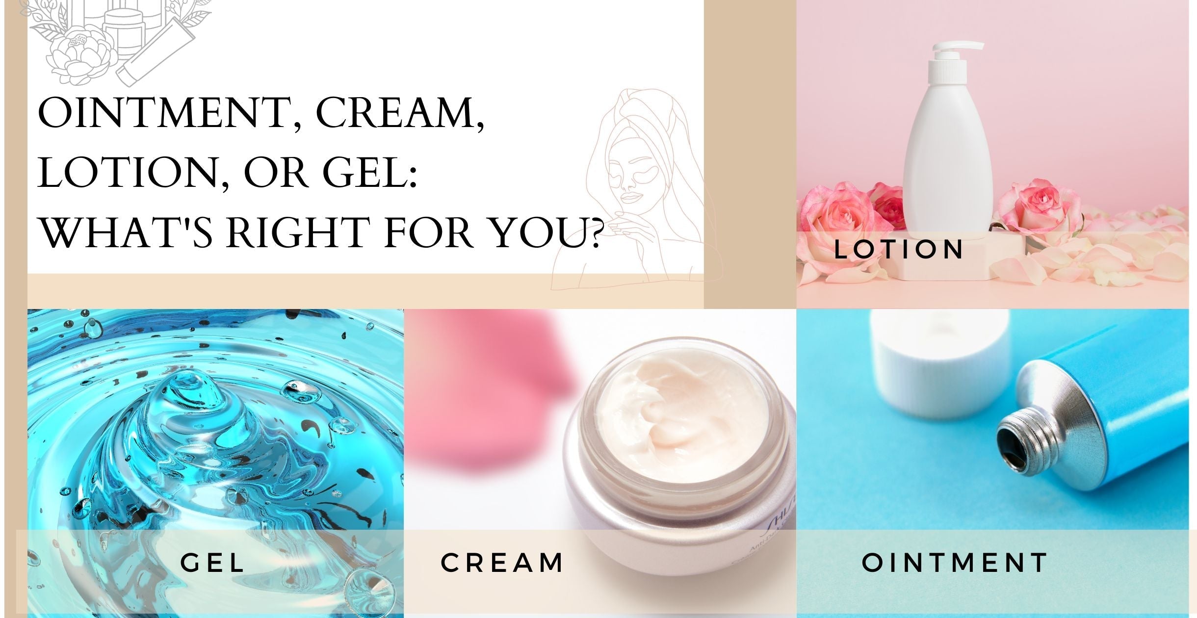 Ointment, Cream, Lotion, or Gel: What's Right for You?