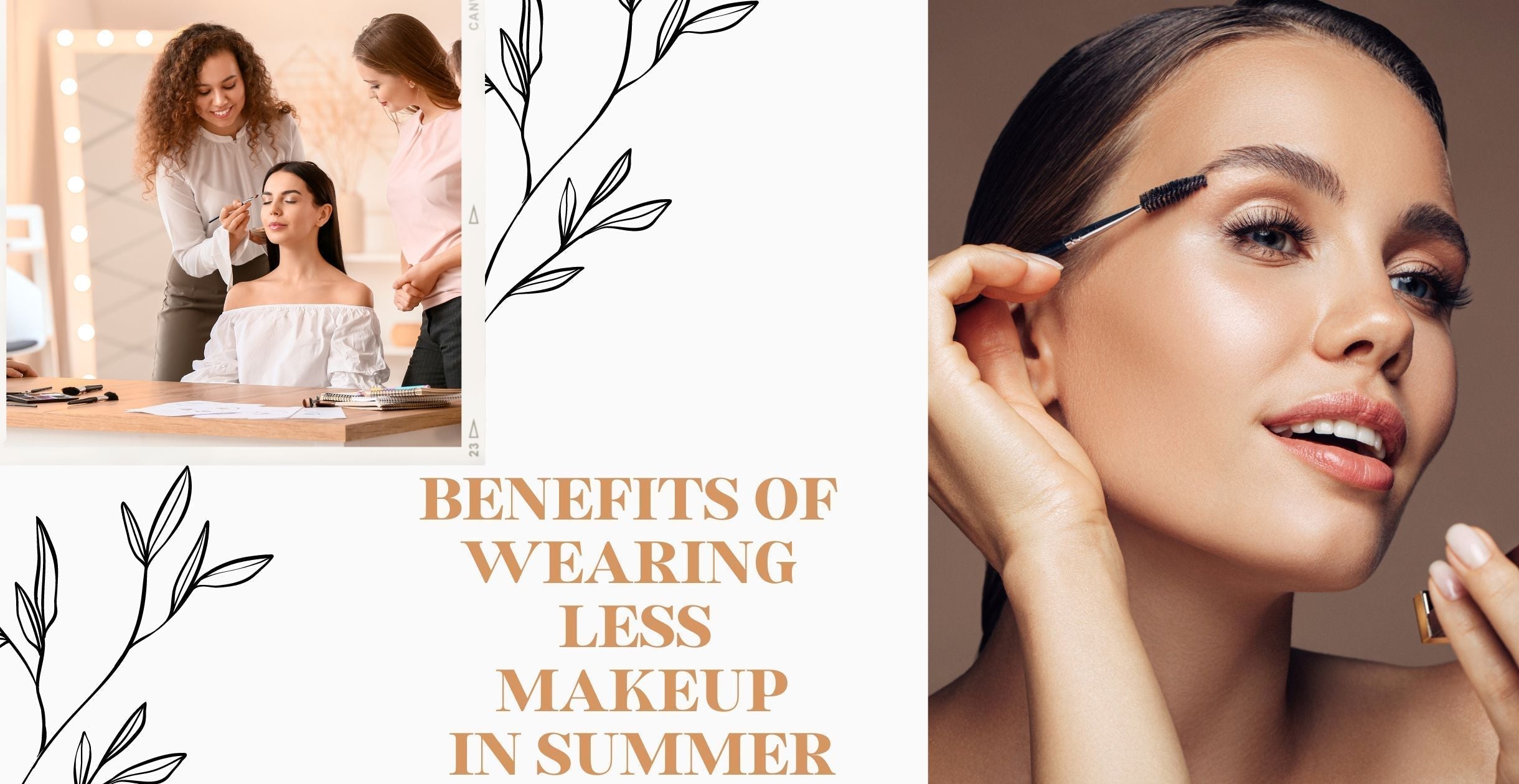 Benefits of Wearing Less Makeup in Summer