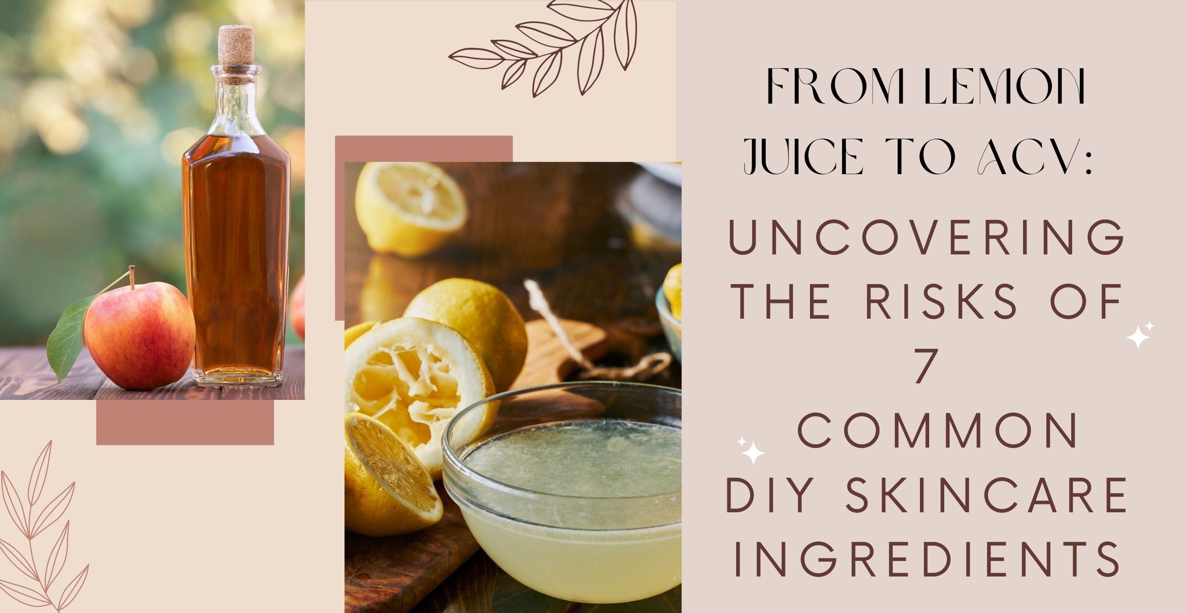 From Lemon Juice to ACV