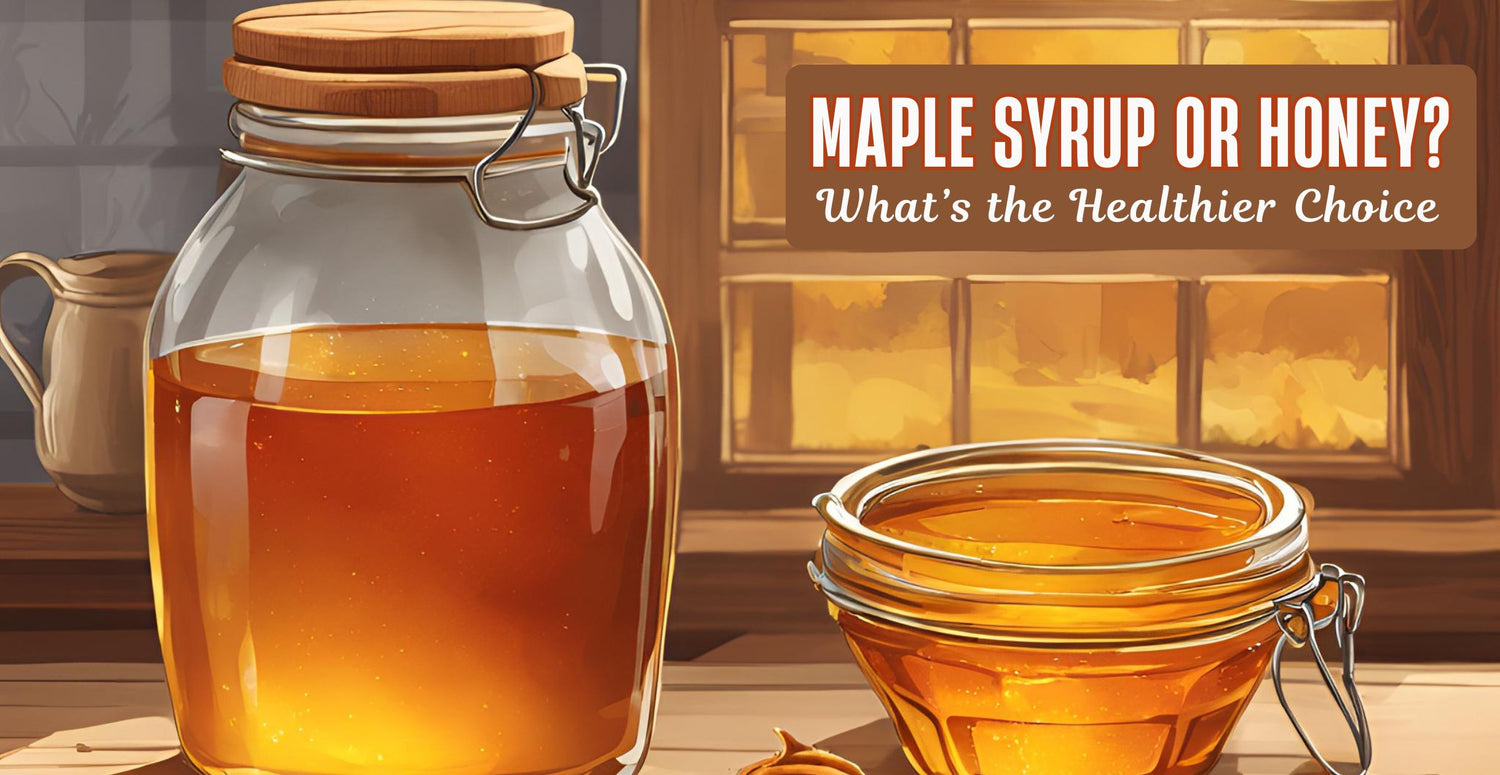 Maple Syrup or Honey? What’s the Healthier Choice