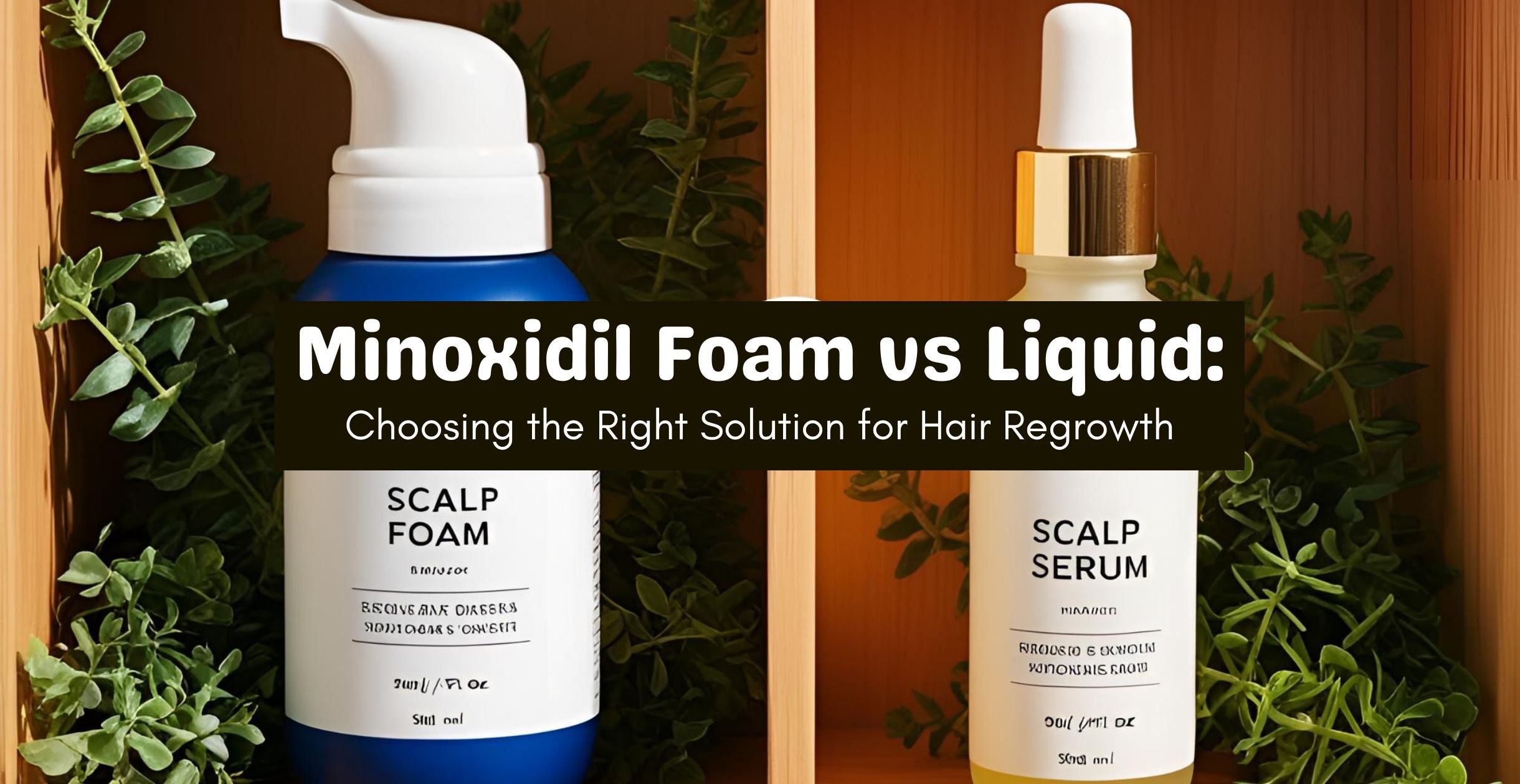 Minoxidil Foam vs Liquid: Choosing the Right Solution for Hair Regrowth