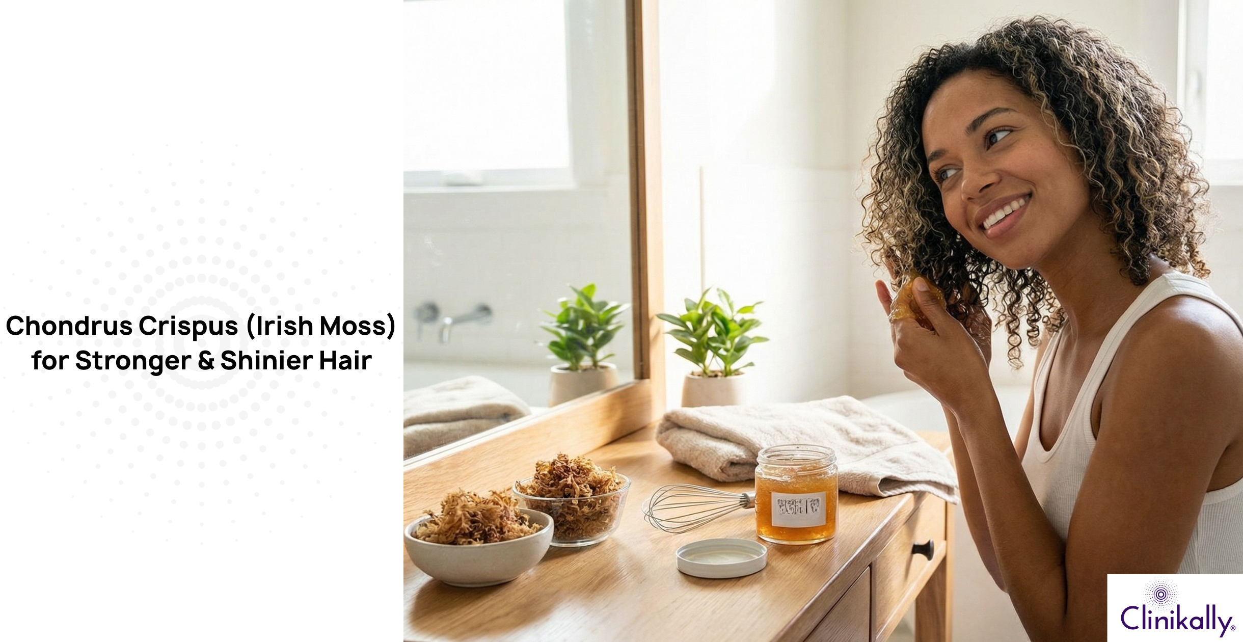 Chondrus Crispus (Irish Moss) for Stronger & Shinier Hair