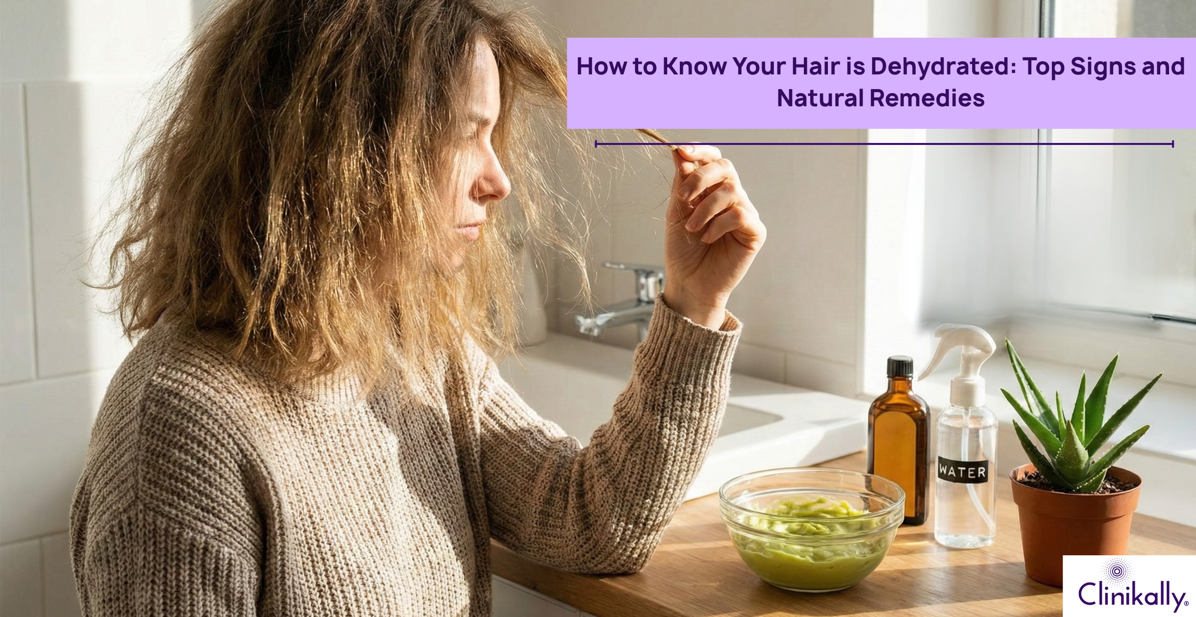 How to Know Your Hair is Dehydrated: Top Signs and Natural Remedies