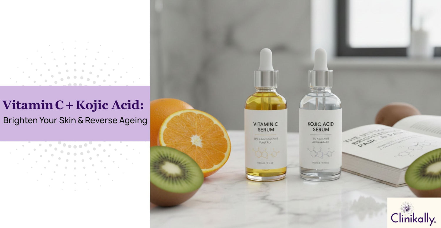 Vitamin C + Kojic Acid: Brighten Your Skin & Reverse Ageing