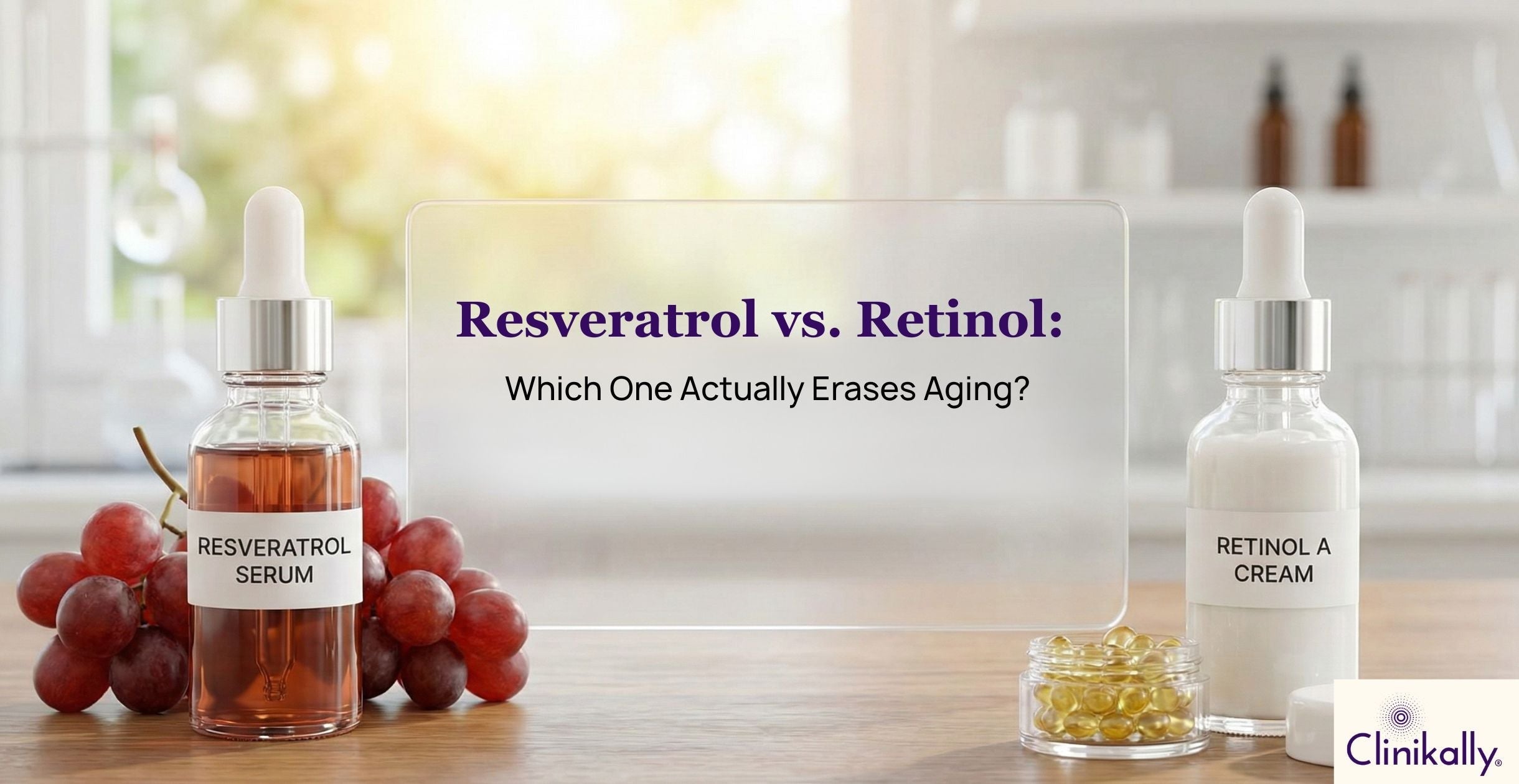 Resveratrol vs. Retinol : Which One Actually Erases Aging?