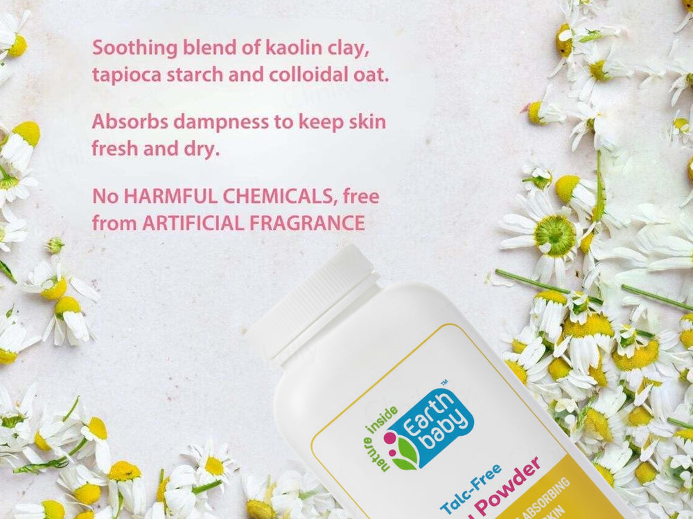 Earth Baby Talc-Free Baby Powder