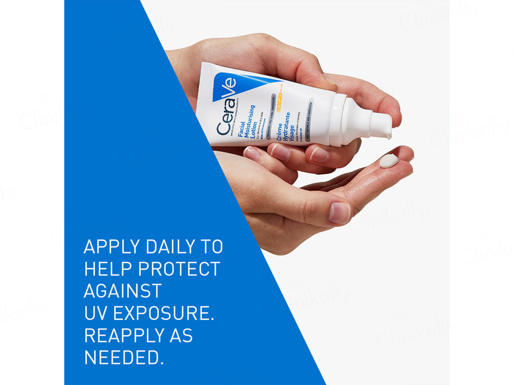 CeraVe AM Facial Moisturising Lotion For Normal to Dry Skin SPF 30