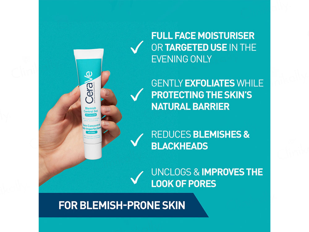 CeraVe Blemish Control Gel With AHA & BHA