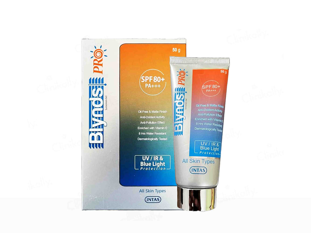 Blynds Pro Sunscreen Gel SPF 80+ PA+++- Clinikally