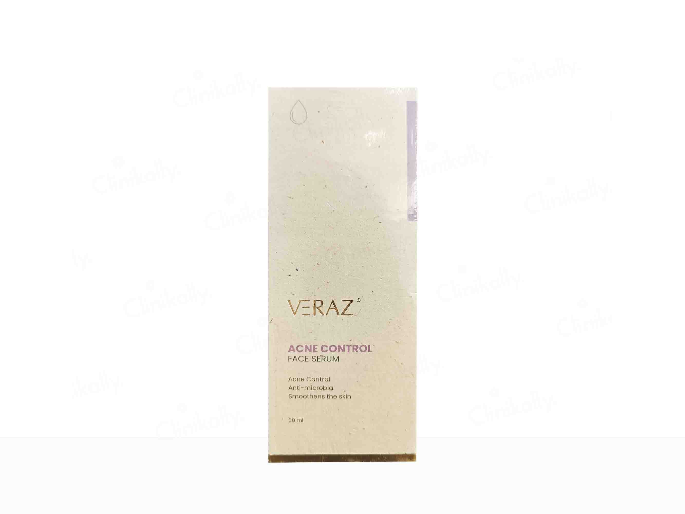 Veraz Acne Control Face Serum - Clinikally
